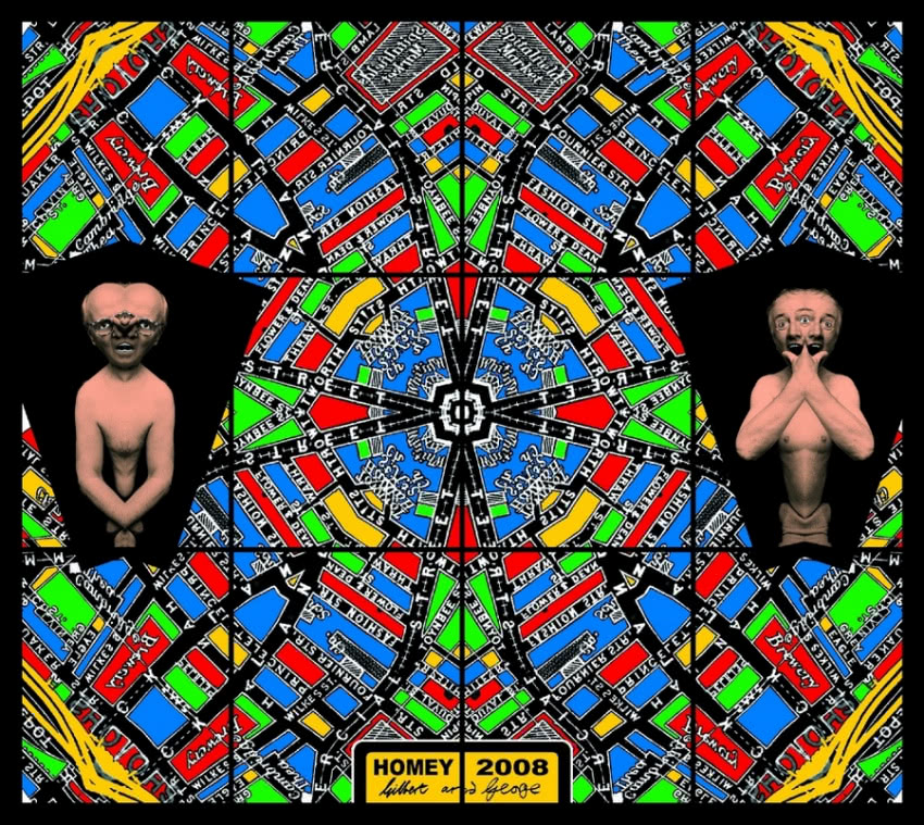 Gilbert & George, HOMEY, 2008, © Gilbert & George
