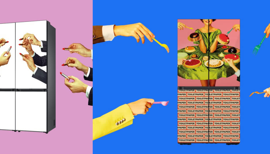 Kreatywne partnerstwo Samsung oraz TOILETPAPER. Rezultatem współpracy jest ikoniczny i jedyny w swoim rodzaju design linii Bespoke