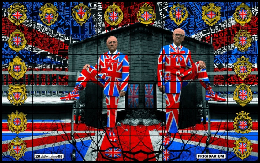 Gilbert & George, FRIGIDARIUM, 2008, © Gilbert &...