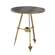 Stolik z metalu i szkła Nobils,
Eichholtz,...