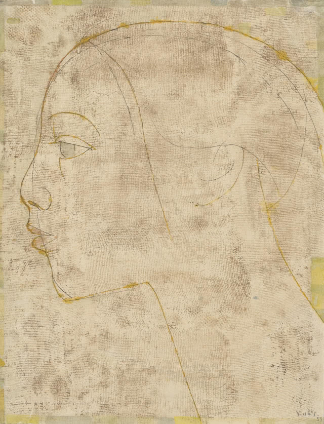 Rafał Wilk, „Pieniądz”, 2021, olej na płótnie, 85 x 65 cm