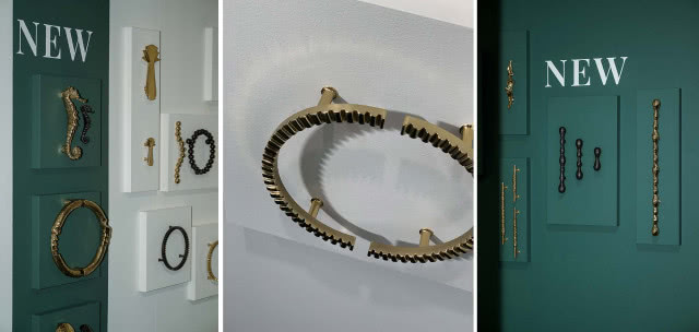 Artystyczne uchwyty i gałki meblowe Krzysztofa Renesa - PAP DECO jak co roku odkrywa nowe