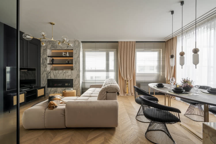 Wizyta w Dwupoziomowym Apartamencie, który Zachwyca Detalam | CzasNaWnętrze