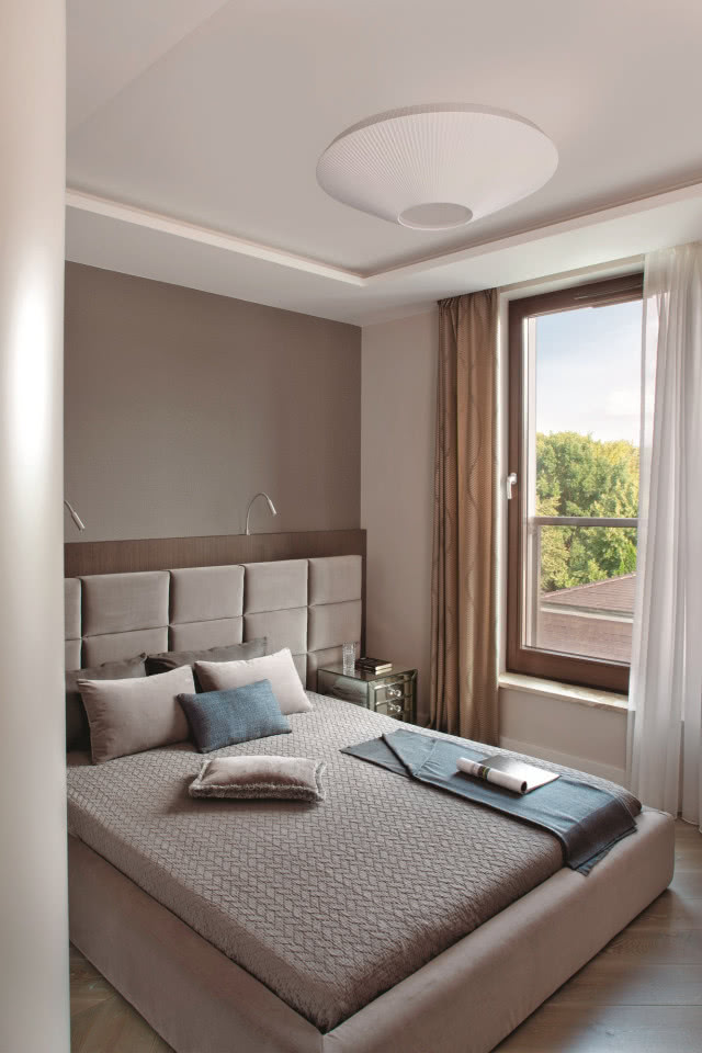 Sypialnia w odcieniach beżu