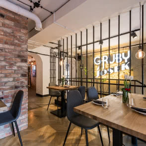 Nowy projekt THE SPACE - restauracja Gruby Josek