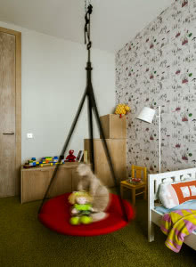 Pokój dziecka w mieszkaniu architekta