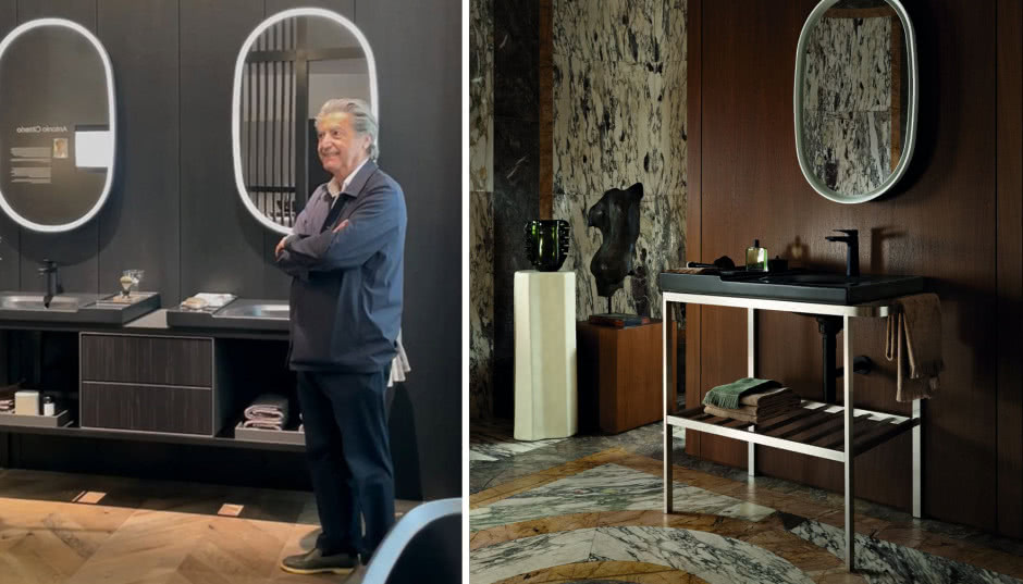 Pięć pytań do Antonio Citterio na temat jego pierwszego projektu dla Duravit - serii łazienkowej Aurena