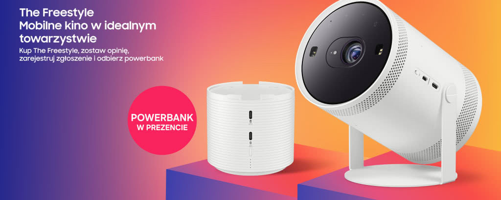 Mobilne kino bez ograniczeń - kup The Freestyle Gen.2 i zgarnij powerbank w prezencie!