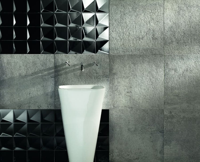 Płytki z kolekcji Berlin/Tubądzin kreacja Maciej...