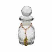 Dekoracyjna szklana buteleczka na perfumy