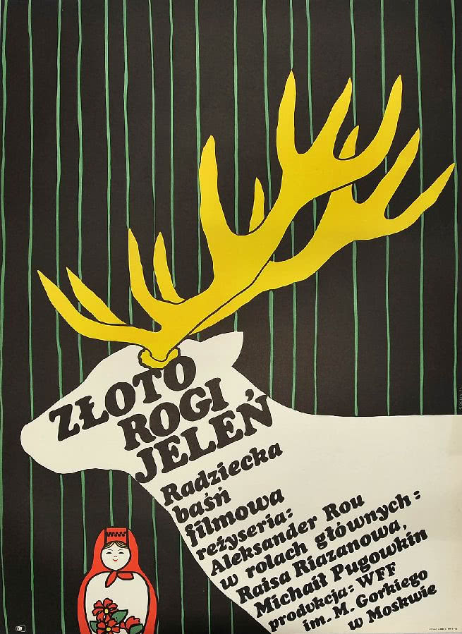 Romuald Socha, "Złotorogi jeleń", 1973, offset,...