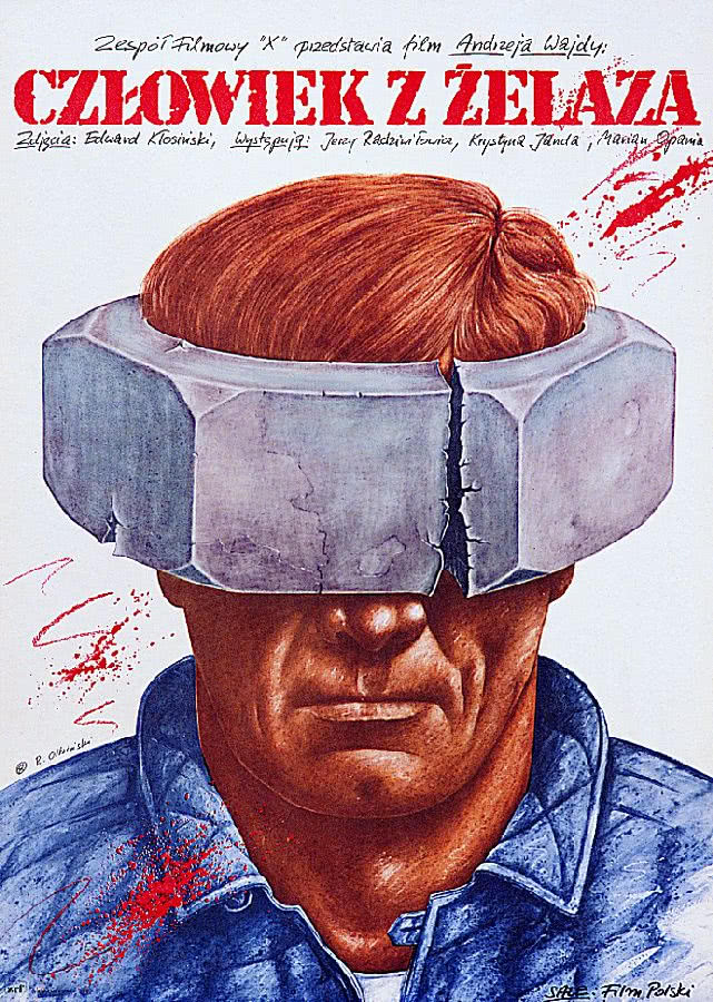 Rafał Olbiński, "Człowiek z żelaza", 1981,...