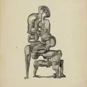 Jerzy Skarżyński, "Pocałunek", lata 60. XX w.,...