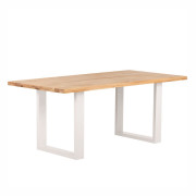 Stół z litego drewna Oliver, Westwing Collection