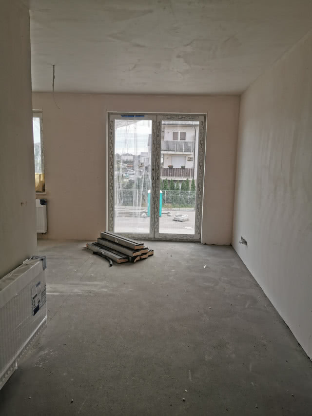 Kawalerka w stanie deweloperskim