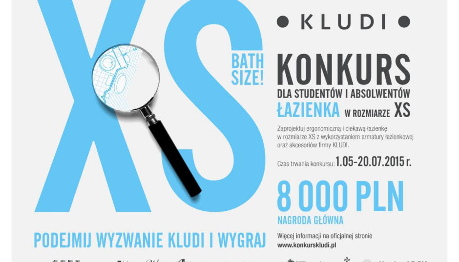 Łazienka w rozmiarze XS - konkurs Kludi dla młodych projektantów