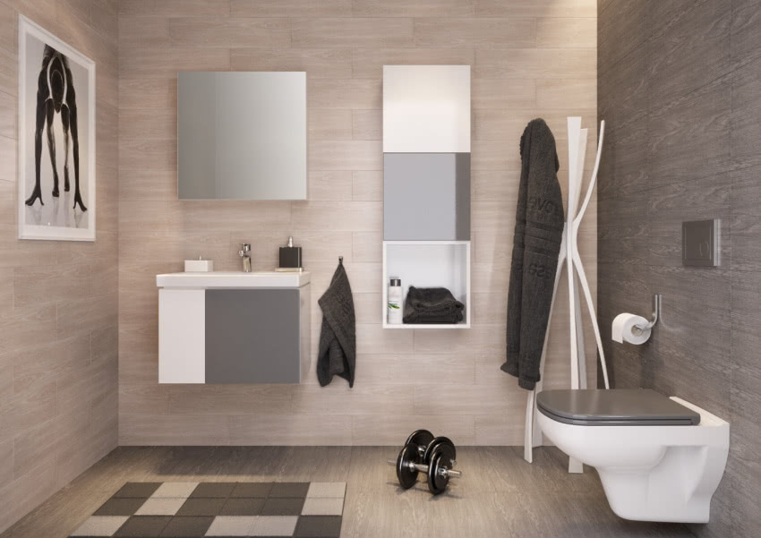 możne całkiem zmienić wystrój łazienki