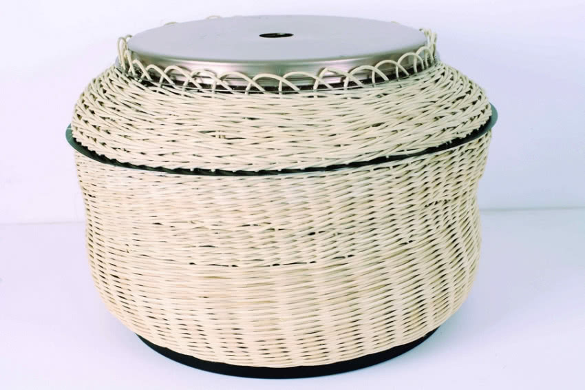 Kosz Awateef z metalową pokrywą. Tradycyjny kosz...