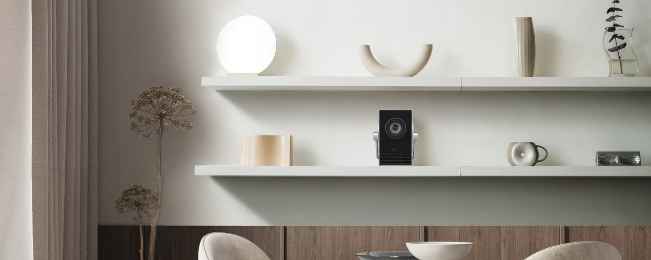 Projektor LG CineBeam Q - design i technologia