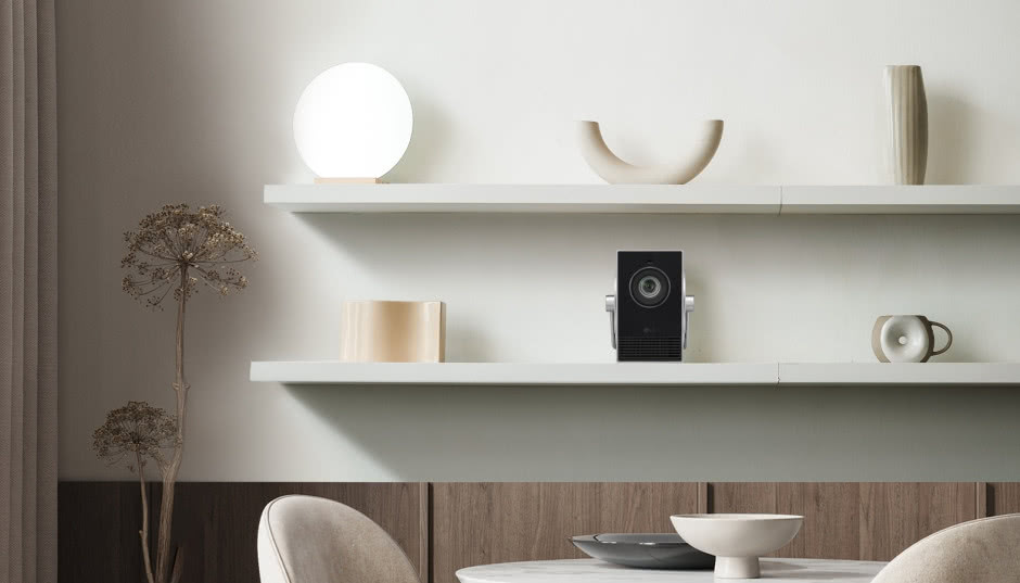Projektor LG CineBeam Q - design i technologia