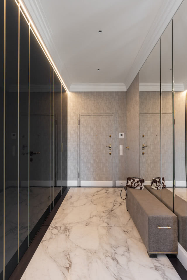 Lustra przedpokój modern classic