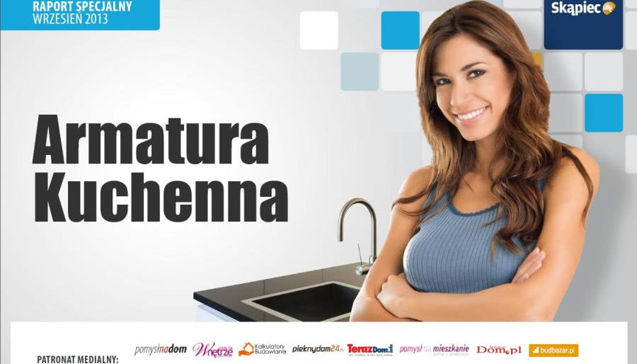 Jaki zlewozmywak i bateria kuchenna są najbardziej poszukiwane - raport Skąpiec.pl