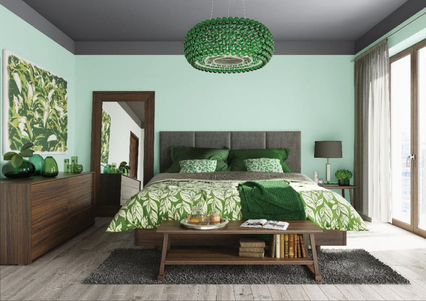 Miejska dżungla - odcienie zieleni i motywy...