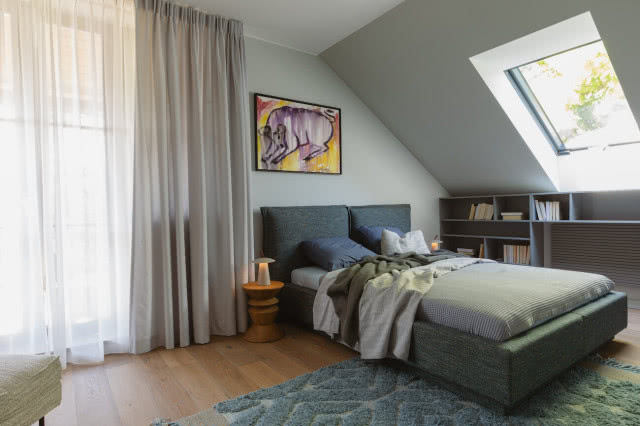 sypialnia na poddaszu