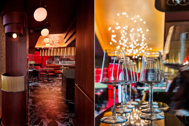 Klimatyczna restauracja w angielskim stylu