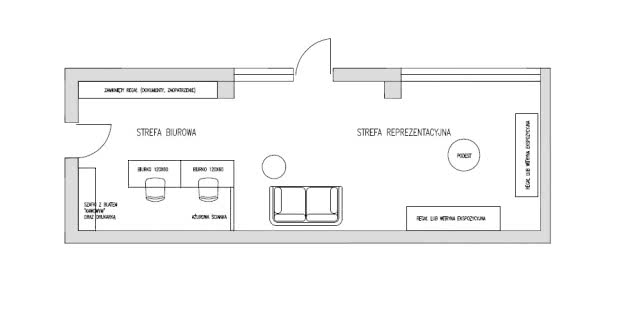 Pomysł na małą przestrzeń biurową