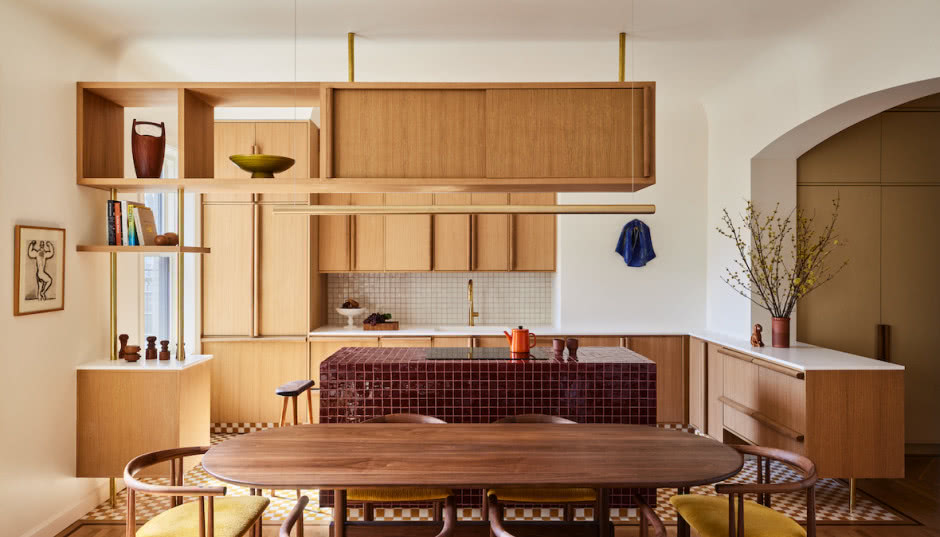 Nowojorski dom jak z lat 60-tych - zaskakujący, niekonwencjonalny, odkrywczy! Przekonajcie się sami!