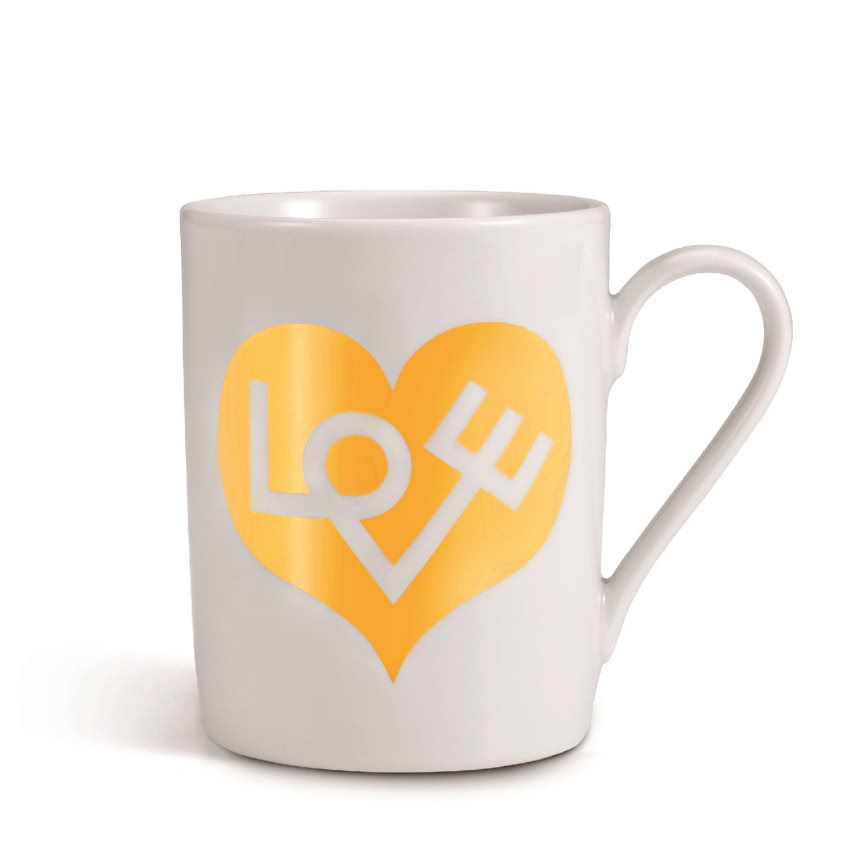 W kubku Love Heart,
Gold nawet herbata
będzie...