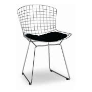 Krzesło Bertoia Side z poduszką