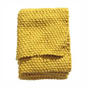 Koc o ryżowym splocie