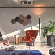 Życie vintage w domu z betonu