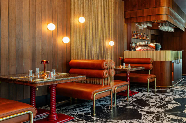 Klimatyczna restauracja w angielskim stylu