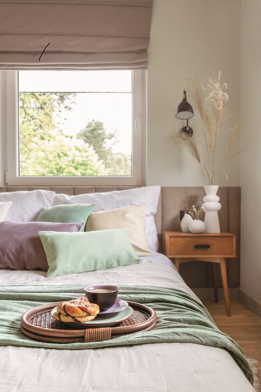 Sypialnia to królestwo odpoczynku,
do którego...