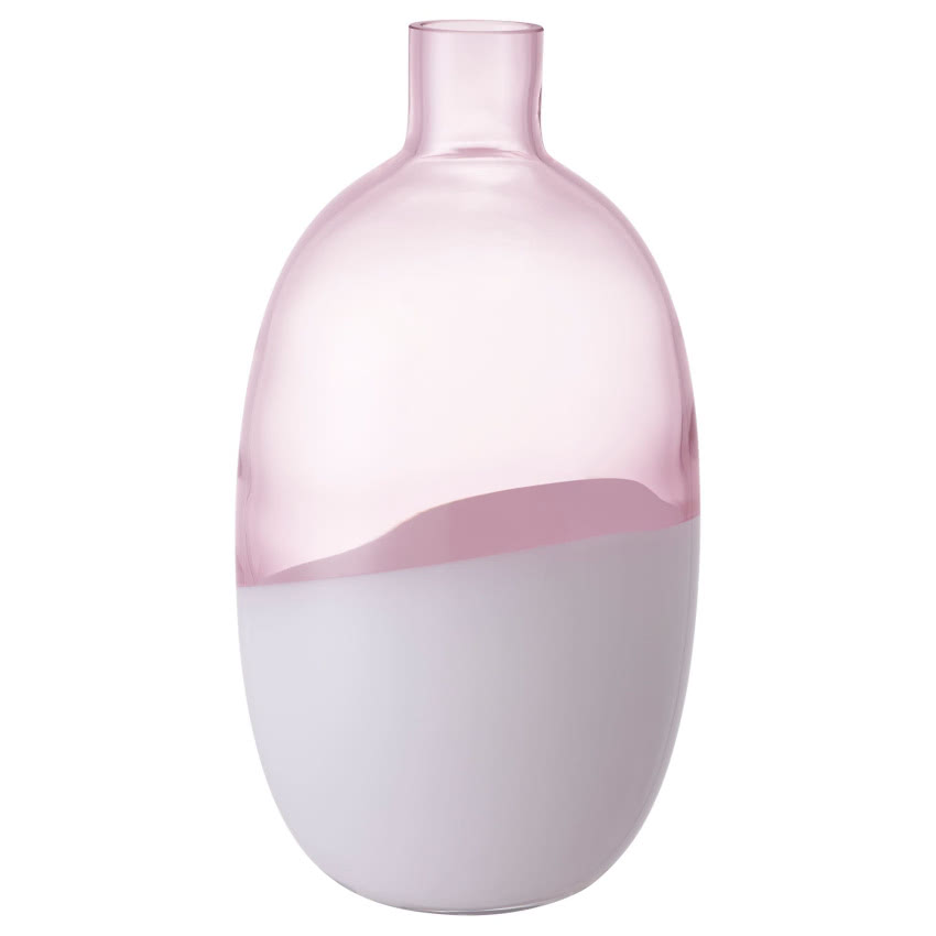 Wazon, jasnoróżowy, biały, Formlig, IKEA, 59,99 zł
