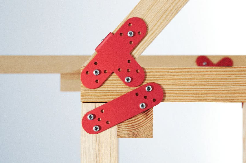 Plastry - system aluminiowych kątowników do...