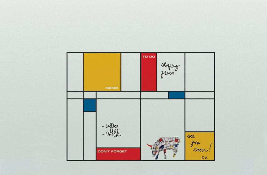 Pastwisko Mondriana. Zabawny pastisz obrazów...