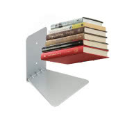 Półka na książki Conceal Silver