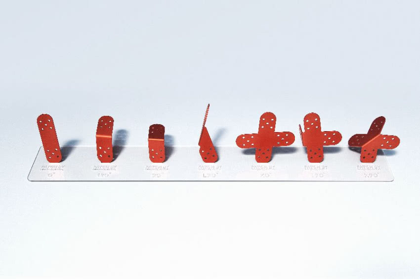 Plastry - system aluminiowych kątowników do...