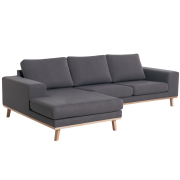 Sofa narożna Carmo z modułem wypoczynkowym,...