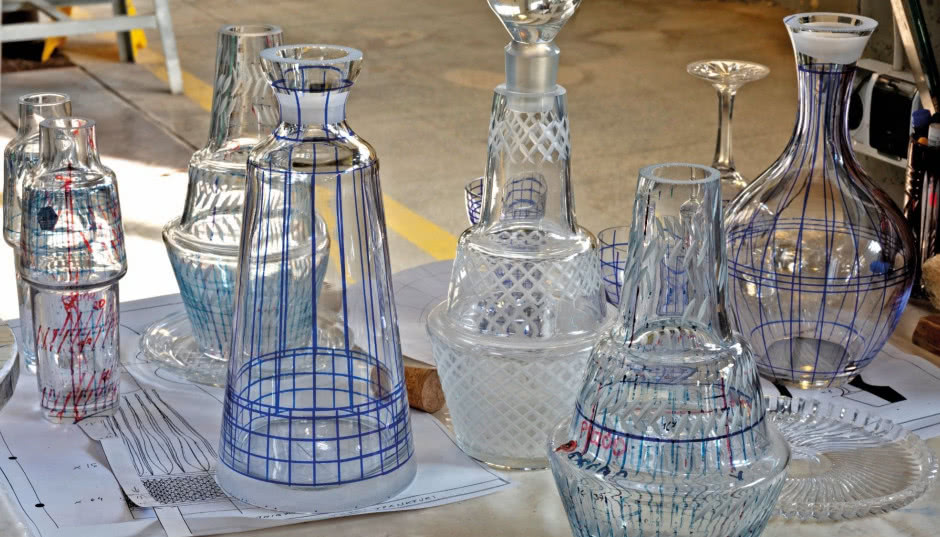 Kryształy na wystawie „Szlify” - historia szkła i ludzi, którzy je tworzyli