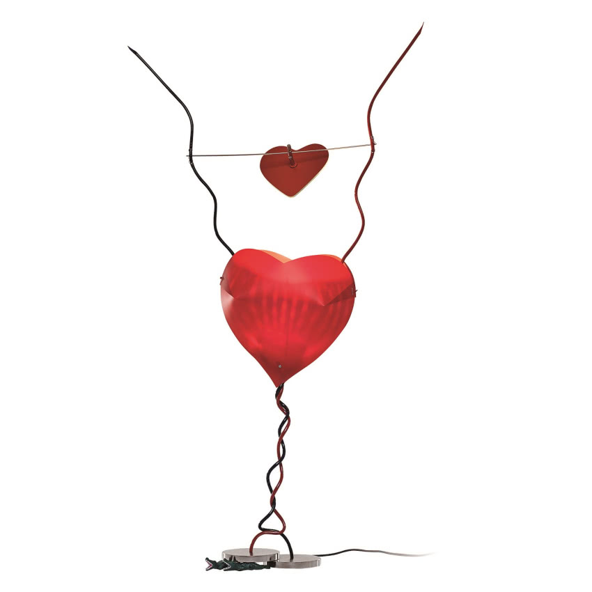 Designerska lampa
stołowa One From
The Heart...