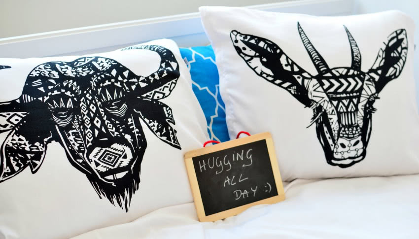 Pościel w azteckie wzory spodoba się tym ,...