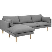 Sofa narożna Carmo z modułem wypoczynkowym,...