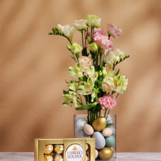 Subtelna świeżość wielkanocnej aranżacji