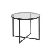 Szklany stolik kawowy Cross, Actona