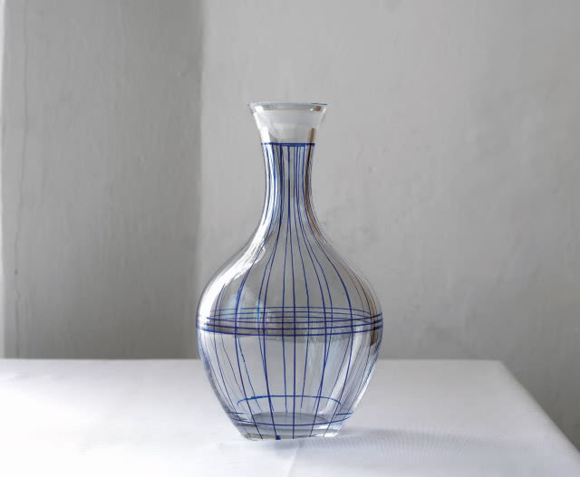 karafka kryształowa oznaczony wzór